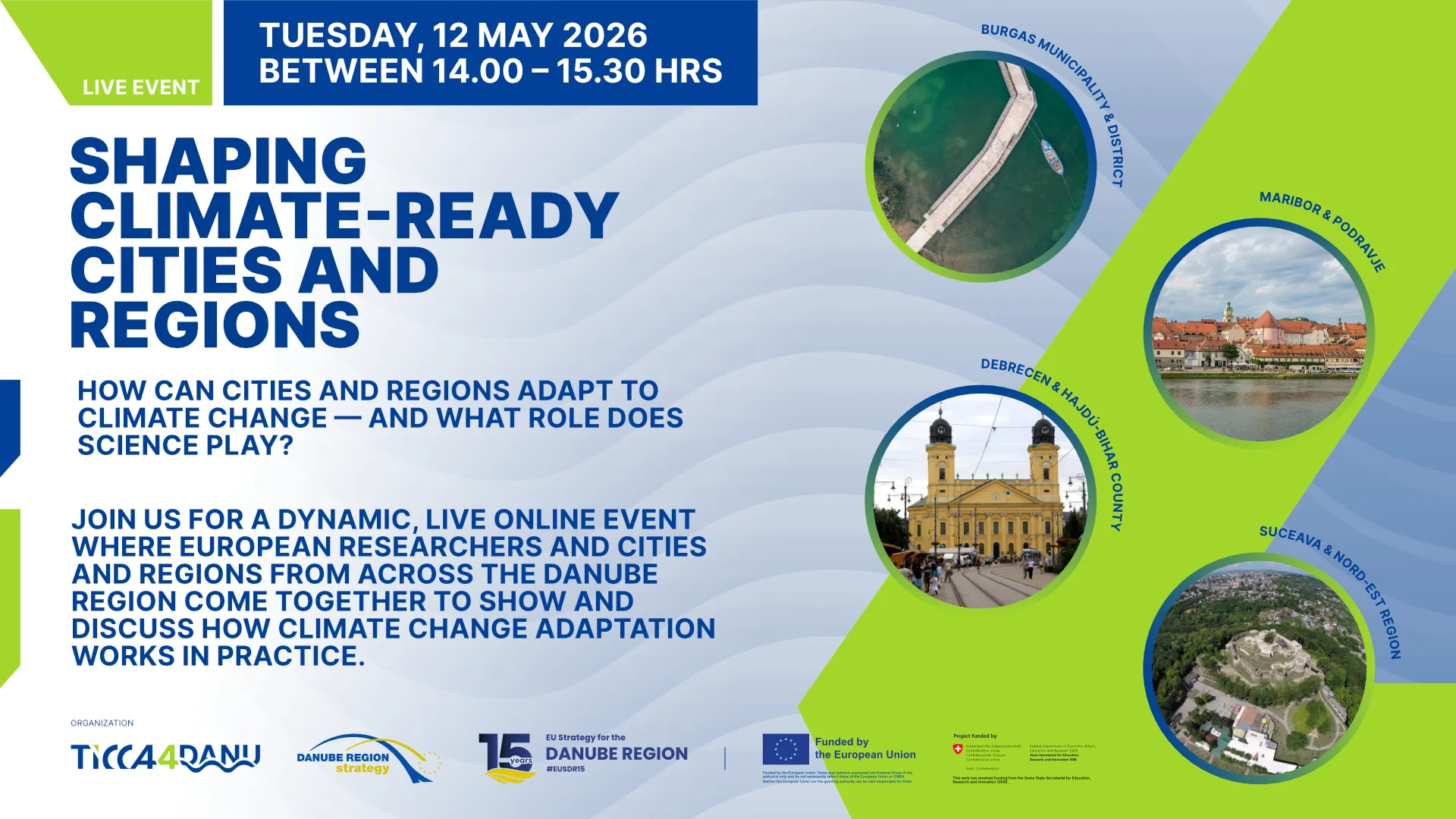 LIVE Event: Shaping Climate-Ready Cities and Regions