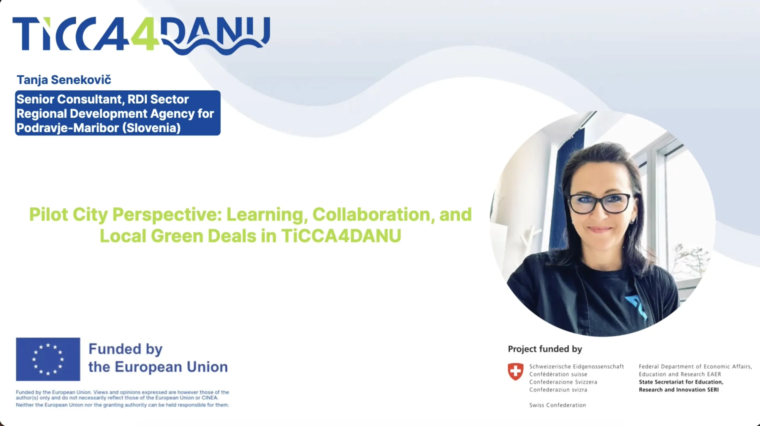Pilot City Perspective: Podravje-Maribor on Learning, Collaboration & Local Green Deals