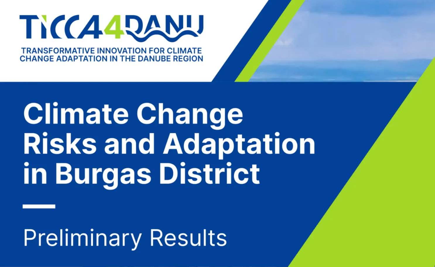 New interim report highlights climate risks, governance challenges and adaptation opportunities in Burgas District