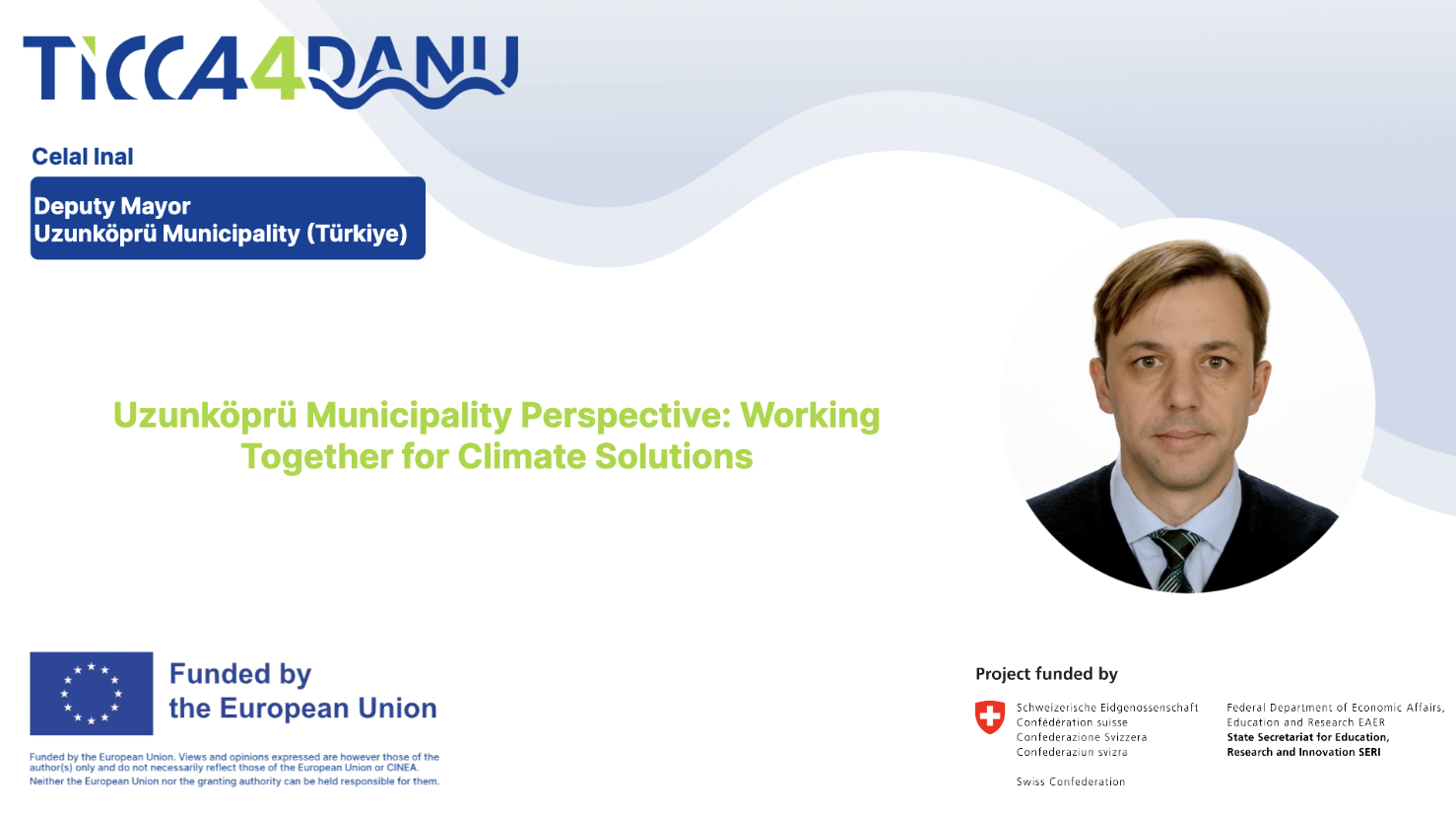Celal İnal on Working Together for Climate Solutions